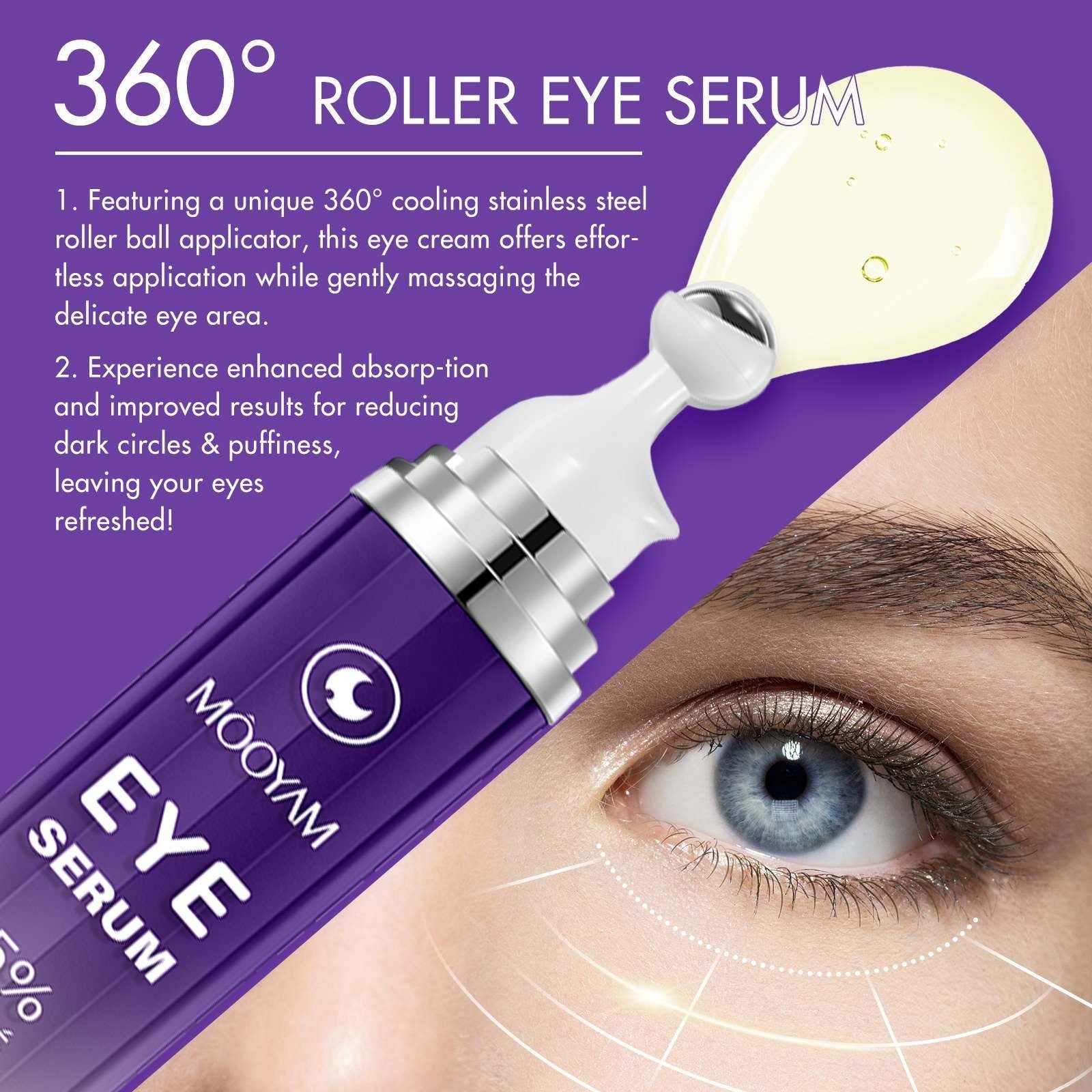 MÔOYAM Eye Serum – 5% Caffeine - Image 3